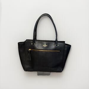 Kate Spade Chester Street Allyn Black Pebbled Leather Shoulder Bag